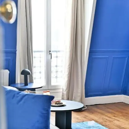 Appartement Paisible Centre De Paris - Bleu Exterior foto