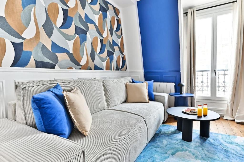 Paisible Centre De - Bleu Apartamento París